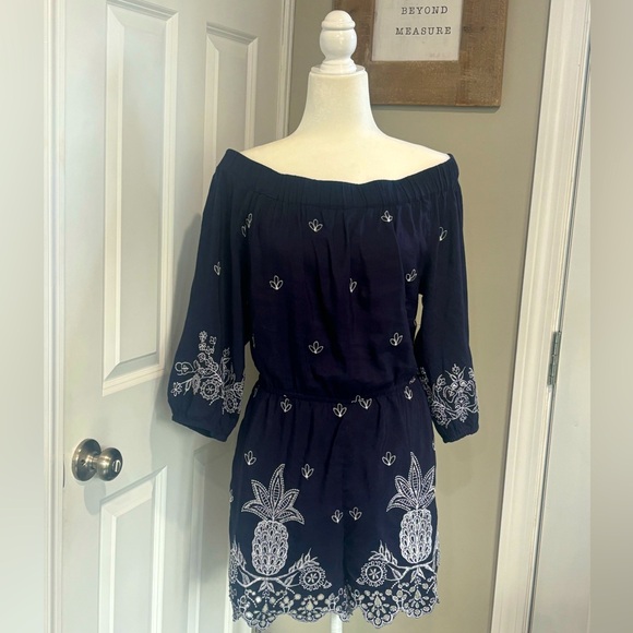 FARM Rio for Anthropologie - Jackie Embroidered Romper - Picture 6 of 16